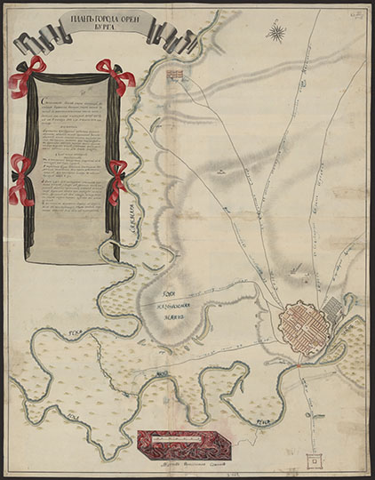 План города Оренбурга 1:8,400 %Plan of Orenburg
План города Оренбурга. Масштаб - 100 сажен в дюйме. 1774г.
Ключевые слова: Оренбург