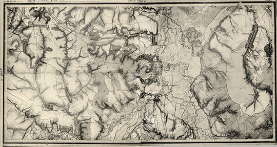 Окрестности Пензы на карте Менде 1:42К %Penza and vicinity on Mende map
Окрестности Пензы на карте Менде. Листы XI-8 и XI-9 топографической межевой карты Пензенской губернии А.И.Менде. Издание 1864-1866 годов. Масштаб - 1:42,000. 
Ключевые слова: Пенза,карты Менде