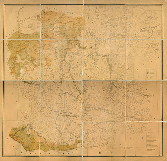 Карта Алтайского округа 1:420К %Map of Altay okrug
Карта Алтайского округа. 1902-1916г. Масштаб - 10 вёрст в дюйме. Грав. Корбин. Типо-литография Алтайского округа.
Ключевые слова: Бийск,Алтай