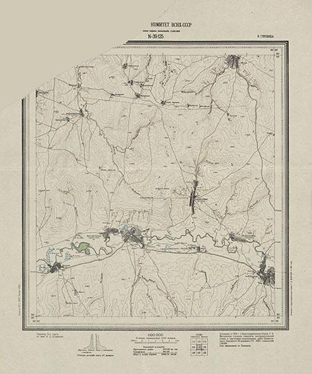 Лист N-39-125 карты ВСНХ 1:100K %VSNKh map N-39-125
Лист N-39-125, Б. Глушица, Саратовская губерния. 1925г. Издание Геодезического Комитета ВСНХ-СССР. Масштаб 1:100000, 1000м в 1см. Составлена в 1928г. в Картографическом отделе Г.К. Материалом служили планшеты инструментальной съёмки и картографических работ Приволжского Окружного Объединения Г.К. 1926 г. в масштабе 1:50000. 
Ключевые слова: Самара,карты ВСНХ