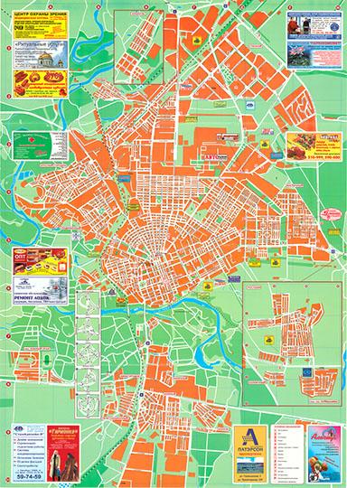 План Оренбурга %Plan of Orenburg
Оренбург. Cхема города. Издательский Дом "Каталоги Справочники Путеводители" 2006 г.
Ключевые слова: Оренбург