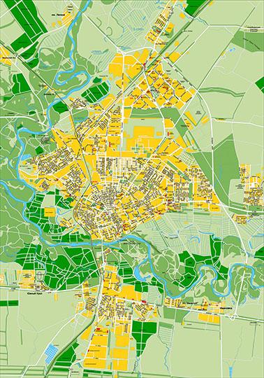 План Оренбурга %Plan of Orenburg
Оренбург. План города. 2006 год
Ключевые слова: Оренбург