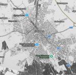 Спутниковый снимок Егорьевска 26.01.84 %Satellite image of Egorievsk