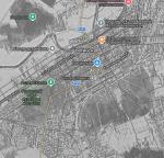 Спутниковый снимок Ногинска 26.01.84 %Satellite image of Noginsk