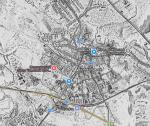 Спутниковый снимок Волоколамска 26.01.84 %Satellite image of Volokolamsk