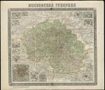 Московская губерния - карта Стрельбицкого 1:420K %Strelbitsky map of Moscow gubernia