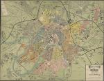 План города Москвы и окрестностей 1:17К %Plan of Moscow and vicinity