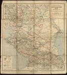Карта Северо-Кавказского края 1:1.5М %North Caucases region