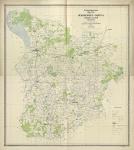 Схематическая карта Псковского округа  1:200К %Map of Pskov okrug