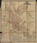 План Тифлиса с обозначением экскурсионных объектов 1:15К %Plan of Tiflis and vicinity