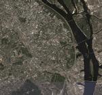 Спутниковый снимок Киева %Satellite image of Kiev