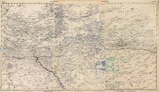 Омская и Ново-Николаевская губернии 1:420К %Omsk and Novonikolaevsk regions
Южная часть Омской губернии и западная часть Ново-Николаевской губернии на Специальной десятиверстовой карте Западной Сибири. Масштаб 1:420,000. Листы VII-10,11,12 VIII-10,11,12. Издание 1923-1924 годов.
Ключевые слова: Омск,Новосибирск,Западная Сибирь