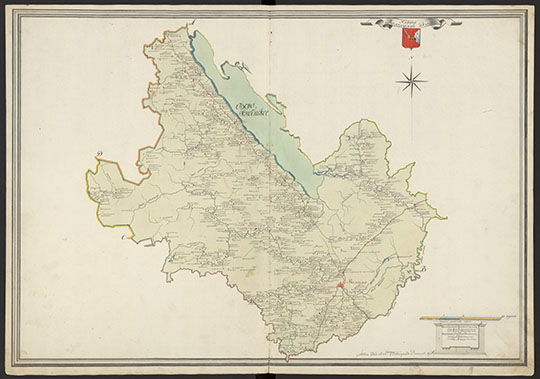Карта Вологодской Округи 1:210К %Map of Vologda region
Карта Вологодской Округи. Масштаб - 5 верст в дюйме. Из кн.: Атлас Вологодскаго наместничества. Вологда, 1784г. Уездной землемер порутчик Василей Голубев и др.
Ключевые слова: Вологда,атласы