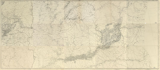 Карта Шуберта, листы XXV-18-22 - XXVII-18-22 1:126К %Schubert map, XXV-18-22 - XXVII-18-22
Листы XXV-18-22 - XXVII-18-22 Военно-Топографической карты России, составленной в масштабе 3 версты в дюйме - карты Шуберта. Склейка листов, изданных в 1919-1921 годы
Ключевые слова: Волгоград,Волгодонск,Шахты,карты Шуберта