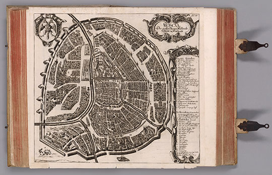 План Москвы Адама Олеария v. 8 %Moscow by Adam Olearius
Московская резиденция Великого Царя. Адам Олеарий, Подробное описание возможного рейса в Москву и Персию, Шлессвиг : Йохан Хольвайн, в год 1663. 31 х 18 см. Moscow des Grossen Zaars Residenz. Adam Olearius, Ausfuhrliche Beschreibung Der kundbaren Reyse Nach Muscow und Persien, Schlesswig : Johan Holwein, im Jahr M DC LXIII = 1663.
Ключевые слова: план Олеария
