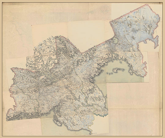 Карта Выборгской губернии 1:420К %Map of Vyborg gubernia
Карта Выборгской губернии. 1805г. Масштаб – 10 верст в английском дюйме.
Ключевые слова: Выборг,Карелия