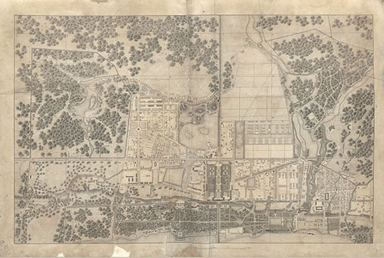 План г. Петергофа 1:8,400 %Plan of Peterhof
План г. Петергофа Санкт-Петербургской губернии: 1842 г. - 1842. - 2 л. : гравюра, печать ; 62х97 см. Масштаб 1:8,400 - 100 саж. в 1 англ. дюйме. Склейка из двух листов с утраченными частями.
Ключевые слова: Петергоф