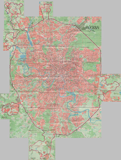 Москва. План города v.1 1:38K%Moscow. City map
Москва. План города. ГУГК СССР 1989. Вариант 1. 1:38000 - 380м в 1 см. Двусторонняя карта, на обороте - план центральной части 1:15000, общая схема города и планы территорий за пределами МКАД. Условная координатная сетка. 103 х 79 см.
Ключевые слова: карты ГУГК СССР