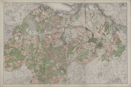 Топографическая карта окрестностей Санкт-Петербурга 1:42К %Map of Sankt-Petersburg vicinity
Топографическая карта окрестностей Санкт-Петербурга. Масштаб 1:42,000.  Состояние местности - 1888-1891 годы. Издание 1913 года. 
Ключевые слова: Санкт-Петербург,Царское Село,Павловск,Гатчина,Петергоф
