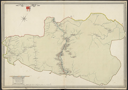 Карта Красноборской Округи 1:420К %Map of Krasnoborsk region
Карта Красноборской Округи. Масштаб - 10 верст в дюйме. Из кн.: Атлас Вологодскаго наместничества. Вологда, 1784г. Уездной землемер порутчик Василей Голубев и др.
Ключевые слова: Красноборск,атласы
