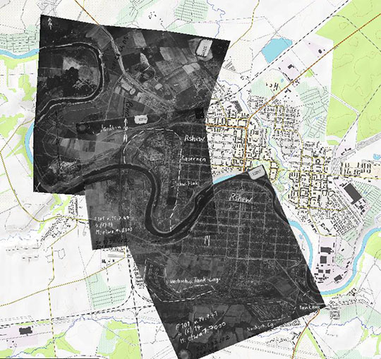 Немецкая аэрофотосъёмка Ржева %German aerials of Rzhev
Немецкая аэрофотосъёмка Ржева. Снимки сделаны в июле 1941 года.
Ключевые слова: Ржев,немецкая аэрофотосъемка,немецкие карты