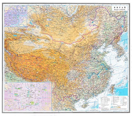Китай 1:6М %China
Китай. Масштаб 1:6,000,000. Карта составлена ФГУП Картография в 1996 году. Исправлена и издана в 2002 году.
Ключевые слова: Китай