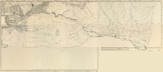 Карта Шуберта, листы XXVIII-18-22 - XXX-18-22 1:126К %Schubert map, XXVIII-18-22 - XXX-18-22
Листы XXVIII-18-22 - XXX-18-22 Военно-Топографической карты России, составленной в масштабе 3 версты в дюйме - карты Шуберта. Склейка листов, изданных в 1919-1921 годы
Ключевые слова: Ростов-на-Дону,Новочеркасск,карты Шуберта