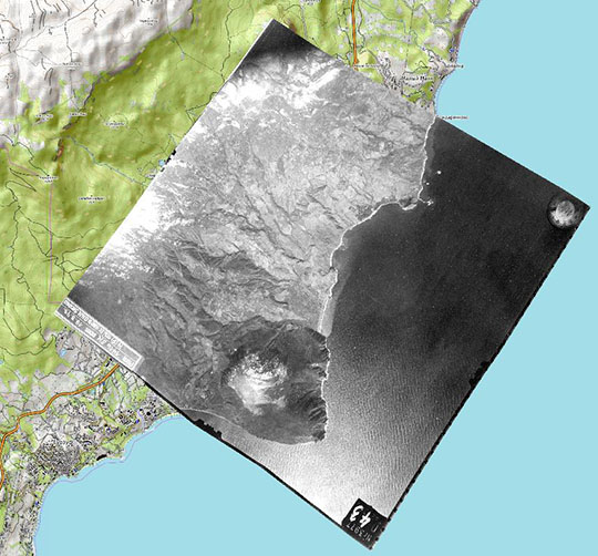 Немецкая аэрофотосъёмка Крыма  19.03.43 %German aerials of Crimea
Немецкая аэрофотосъёмка Крыма. Снимок сделан 19 марта 1943 года.
Ключевые слова: Крым,немецкая аэрофотосъемка,немецкие карты