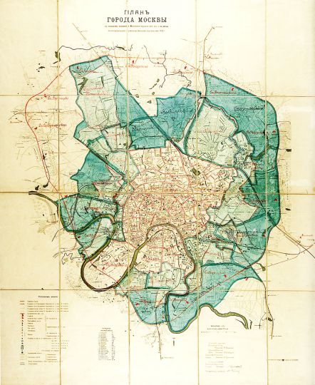 План города Москвы
