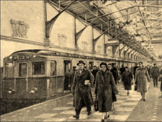 Станция-призрак Московского метрополитена "Первомайская"
