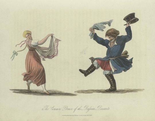 Танцы русских крестьян
