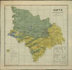 Карта Ново-Николаевской губернии 1:1.5М %Map of Novo-Nikolaevskaya gubernia