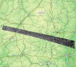 Части Орловской и Воронежской областей со спутника 15.07.72 %Satellite image of  Oryol and Voronezh regions