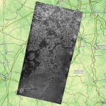 Калужская, Тульская, Орловская области со спутника 25.05.79 %Central Europe Russia Sat image