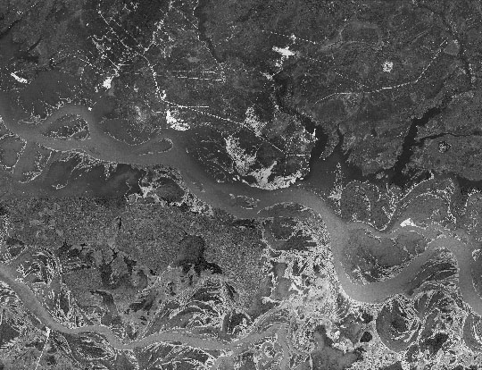 Сургут и окрестности со спутника 02.06.70 %Satellite image of Surgut
Сургут и окрестности со спутника. Снимок сделан 2 июня 1970 года
Ключевые слова: Сургут,американские карты,города СССР со спутников