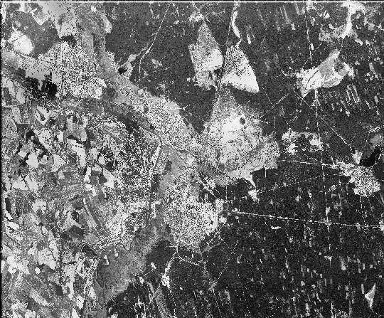 Брянск и окрестности со спутника 12.06.75 %Satellite image of Bryansk
Брянск и окрестности со спутника. Снимок сделан 12 июня 1975 года
Ключевые слова: Брянск,американские карты,города СССР со спутников