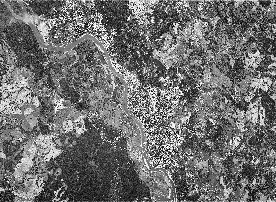 Томск и окрестности со спутника 21.08.80 %Satellite image of Tomsk
Томск и окрестности со спутника. Снимок сделан 21 августа 1980 года
Ключевые слова: Томск,американские карты,города СССР со спутников