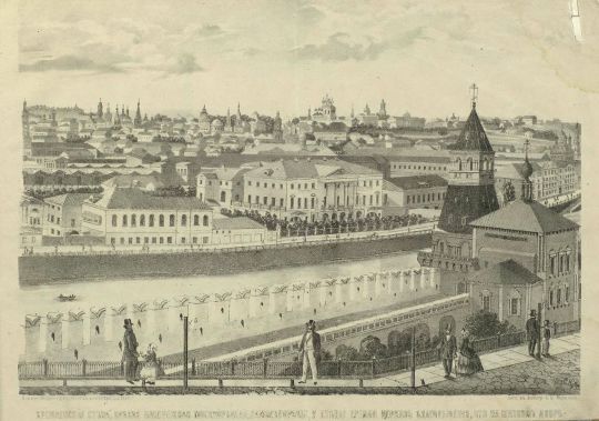 Кремлевская стена, правая набережная Москворецкая - 2
Кремлевская стена, правая набережная Москворецкая, Замоскворечье, у стены Кремля церковь Благовещения, что на Житном дворе
