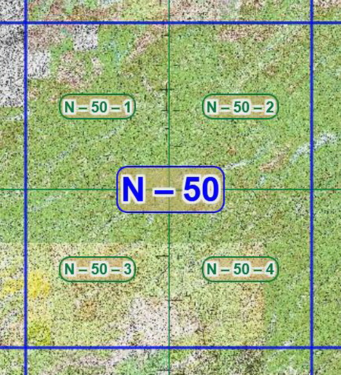Квадрат N-50 топографических карт 1:100K
Листы квадрата N-50 советских топографических карт. Масштаб 1км в 1см - 1:100,000. Листы карт изданы, в основном, в 1980-1990-х годах.
Ключевые слова: топографические карты,подробные карты России