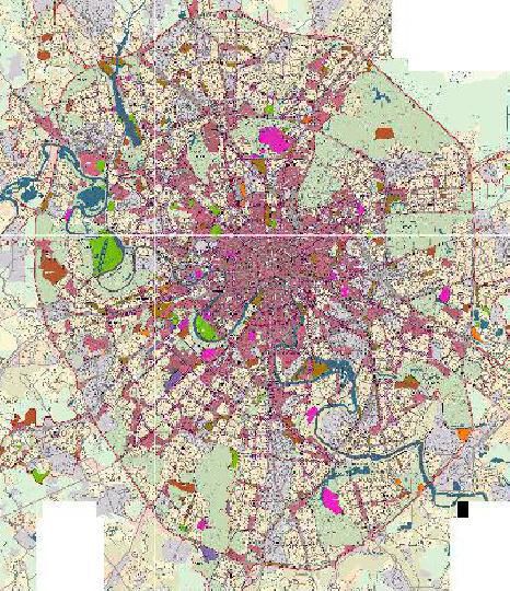v.1 Зоны капитального стр-ва%Zones of capital building construction v.1
Комитет по архитектуре и градостроительству города Москвы. Проект актуализированного Генерального плана города Москвы на период до 2025 года. Раздел "Зоны планируемого размещения объектов капитального строительства общественно-делового назначения федерального и регионального значения". Книга 3, карты 104-188. 1:25000. Это предпоследняя версия данной карты - v.1.
Ключевые слова: Генплан 2025