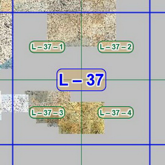 Лист L-37 карты РККА 1:100К
Лист L-37 карты РККА. В сборке использованы склеенные листы карт РККА издания 1936-1940 годов масштабом 1:100,000.
Ключевые слова: карты РККА
