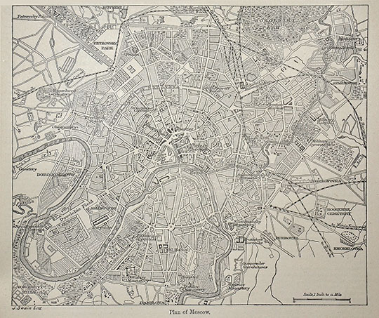 План Москвы в Британской Энциклопедии % Moscow. Encyclopedia Britannica
План Москвы в Британской Энциклопедии 1878 года. Plan of Moscow. Encyclopedia Britannica. 1878 год. Масштаб - 1 миля в дюйме.
Ключевые слова: английские карты