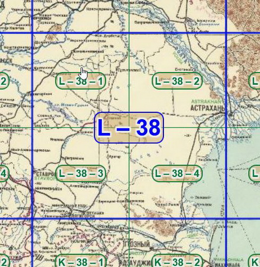 Лист L-38 карты РККА 1:200К %L-38 RKKA map
Лист L-38 карты РККА. В сборке использованы склеенные листы карт РККА издания 1936-1940 годов масштабом 1:200,000.
Ключевые слова: карты РККА