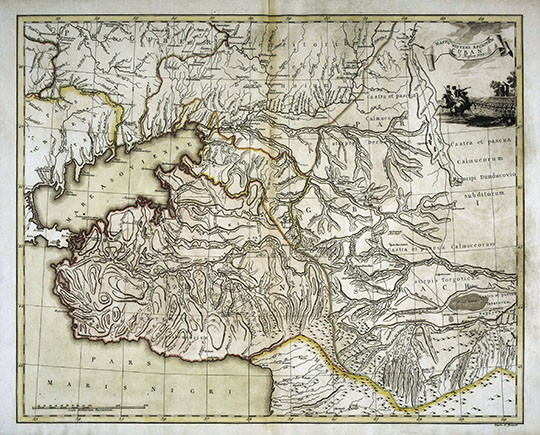 Карта Кубанской области % Map of Kuban region
Карта Кубанской области. Сост. И.Ф. Трескот. Вырез. К. Фролов. СПб., 1783 г. Гравюра на меди (офорт, резец). Акварельная раскраска эпохи. Размеры оттиска: 46 х 57 см. Размеры листа: 54 х 75 см. Mappa sistens regionem Cuban. St.Pétersbourg, 1783. 46 х 57 cm. ТРУСКОТТ (Трескотт), Иван Фомич (Джон, Иоганн; 1721- 1786)
Ключевые слова: Ростов-на-Дону,Таганрог,Краснодар,Азовское море