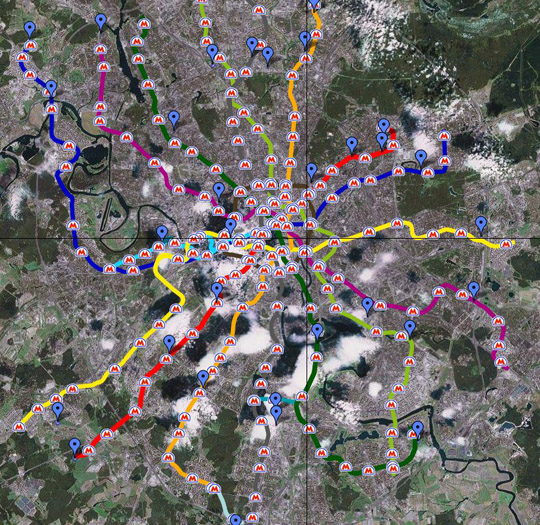 Инженерные сооружения метро%Engineering constructions of the subway
Схемы линий метро Москвы и Петербурга с информацией о станциях, переходах, проектируемых участках и некоторых технических сооружениях метрополитенов. Схемы предоставлены разработчками сайта no-exit.org и содержат ссылки на технические, исторические и статистические сведения, фотографии, векторные схемы станций, проекты развития метро.
