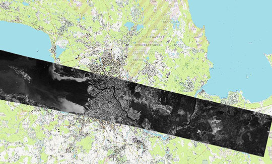 Спутниковый снимок Ленинграда 03.07.75 %Satellite picture of Leningrad
Спутниковый снимок Ленинграда и окрестностей. Снимок сделан 3 июля 1975 года.
Ключевые слова: Санкт-Петербург,Ленинград,Петергоф,Ораниенбаум,американские карты,города СССР со спутников