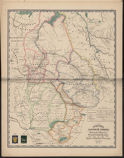 Карта Западной Сибири %Map of West Siberia
Карта Западной Сибири. С. Петербург. 1857г. Из кн.: Подробный атлас Российской империи. Сост. Н. И. Зуев. 1860 г. — СПб.: 16 с.; 22 л. карт.
Ключевые слова: Красноярск,Западная Сибирь,атласы,атлас Зуева