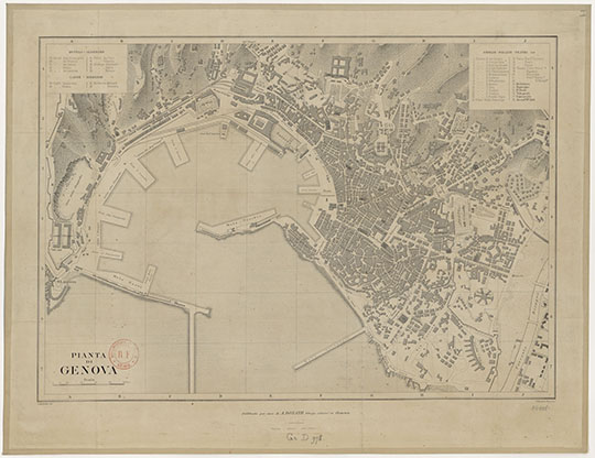 План города Генуи 1:10К %Plan of Genova
План города Генуи. Масштаб 1:10,000. Planta di Genova, 1880.
Ключевые слова: Генуя