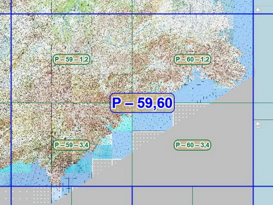 Квадрат P-59,60 топографических карт 1:100K
Листы квадрата P-59,60 советских топографических карт. Масштаб 1км в 1см - 1:100,000. Листы карт изданы, в основном, в 1980-1990-х годах.
Ключевые слова: топографические карты,подробные карты России