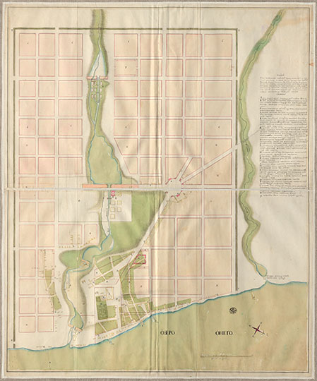 План города Петрозаводска 1:17К % Plan of Petrozavodsk
План города Петрозаводска. Масштаб 200 саженей в дюйме. Источник: РГВИА, ф. 846, оп. 16, д. 22355
Ключевые слова: Петрозаводск